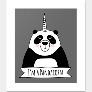 I’m a Pandacorn - Panda Unicorn Posters and Art